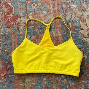 Outdoor Voices Yellow Swimsuit Top